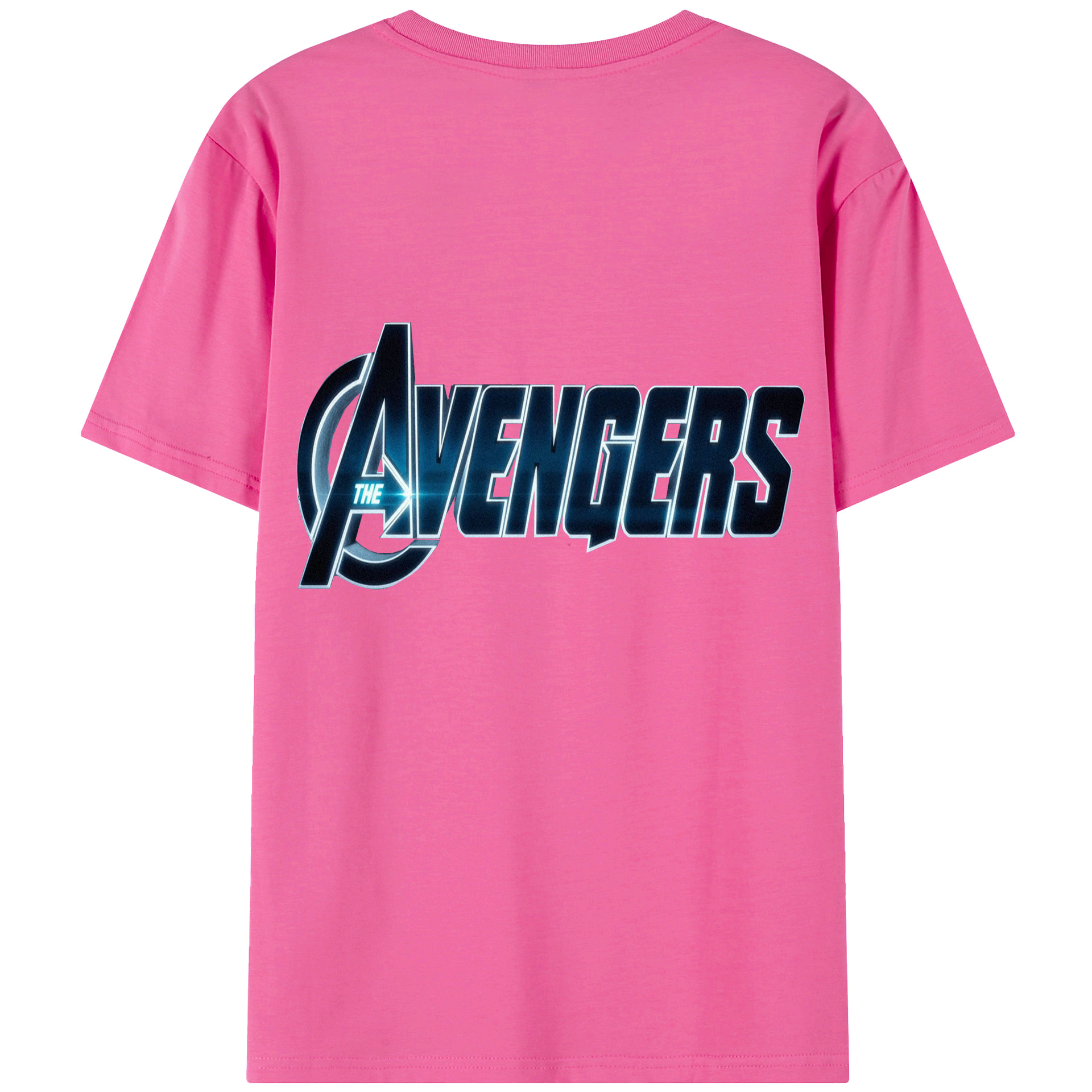 （画像用） アベンジャーズ The Avengers レディース半袖Tシャツ(バックプリント)